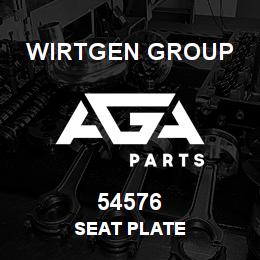 54576 Wirtgen Group SEAT PLATE | AGA Parts