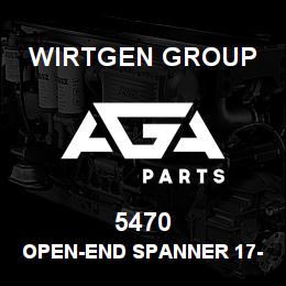5470 Wirtgen Group OPEN-END SPANNER 17-19 | AGA Parts