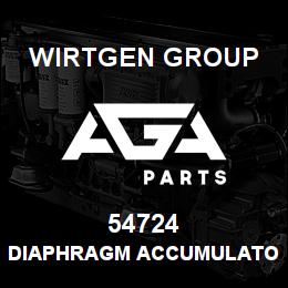 54724 Wirtgen Group DIAPHRAGM ACCUMULATOR | AGA Parts