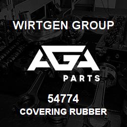 54774 Wirtgen Group COVERING RUBBER | AGA Parts