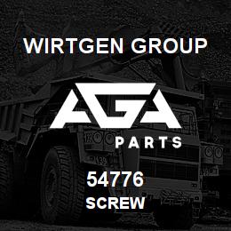 54776 Wirtgen Group SCREW | AGA Parts