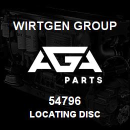 54796 Wirtgen Group LOCATING DISC | AGA Parts