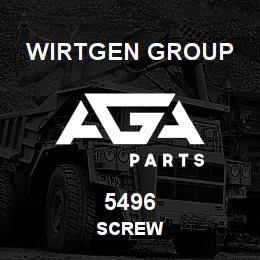 5496 Wirtgen Group SCREW | AGA Parts