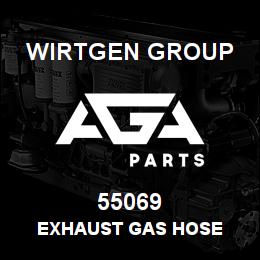55069 Wirtgen Group EXHAUST GAS HOSE | AGA Parts