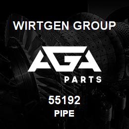 55192 Wirtgen Group PIPE | AGA Parts