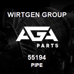 55194 Wirtgen Group PIPE | AGA Parts