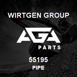 55195 Wirtgen Group PIPE | AGA Parts