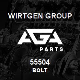 55504 Wirtgen Group BOLT | AGA Parts