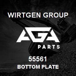 55561 Wirtgen Group BOTTOM PLATE | AGA Parts