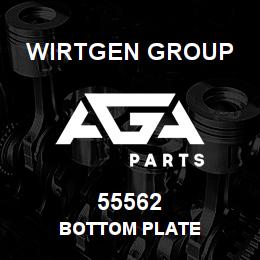 55562 Wirtgen Group BOTTOM PLATE | AGA Parts