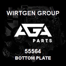 55564 Wirtgen Group BOTTOM PLATE | AGA Parts