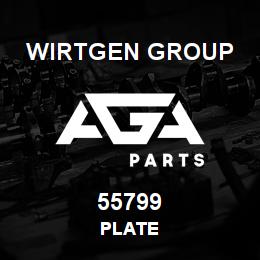 55799 Wirtgen Group PLATE | AGA Parts