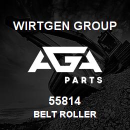 55814 Wirtgen Group BELT ROLLER | AGA Parts