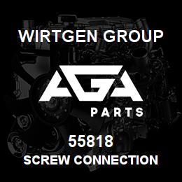 55818 Wirtgen Group SCREW CONNECTION | AGA Parts