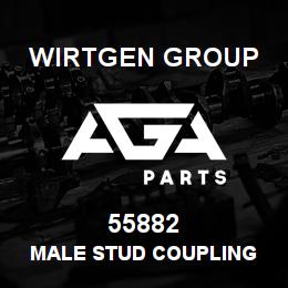 55882 Wirtgen Group MALE STUD COUPLING | AGA Parts