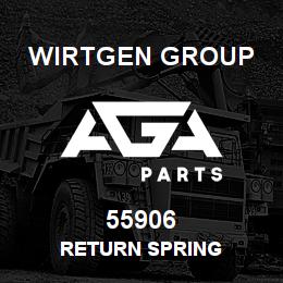55906 Wirtgen Group RETURN SPRING | AGA Parts