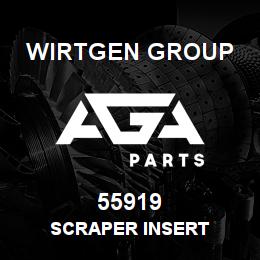 55919 Wirtgen Group SCRAPER INSERT | AGA Parts