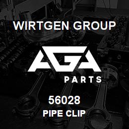 56028 Wirtgen Group PIPE CLIP | AGA Parts