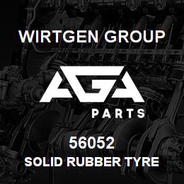 56052 Wirtgen Group SOLID RUBBER TYRE | AGA Parts