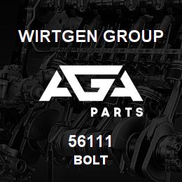 56111 Wirtgen Group BOLT | AGA Parts