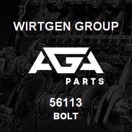 56113 Wirtgen Group BOLT | AGA Parts