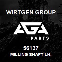 56137 Wirtgen Group MILLING SHAFT LH. | AGA Parts