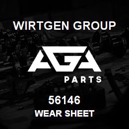 56146 Wirtgen Group WEAR SHEET | AGA Parts