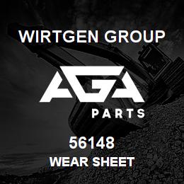 56148 Wirtgen Group WEAR SHEET | AGA Parts