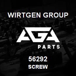 56292 Wirtgen Group SCREW | AGA Parts