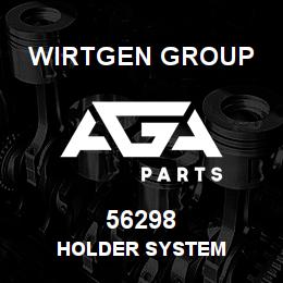56298 Wirtgen Group HOLDER SYSTEM | AGA Parts