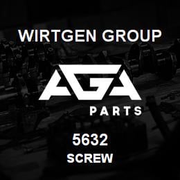 5632 Wirtgen Group SCREW | AGA Parts