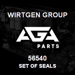 56540 Wirtgen Group SET OF SEALS | AGA Parts