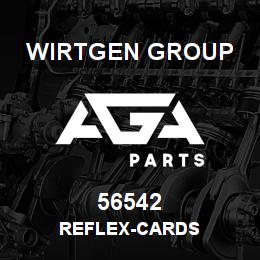 56542 Wirtgen Group REFLEX-CARDS | AGA Parts