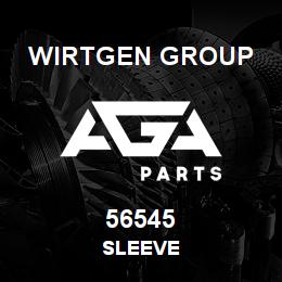 56545 Wirtgen Group SLEEVE | AGA Parts