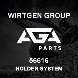 56616 Wirtgen Group HOLDER SYSTEM | AGA Parts