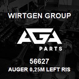 56627 Wirtgen Group AUGER 0,25M LEFT RISING | AGA Parts