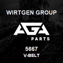 5667 Wirtgen Group V-BELT | AGA Parts