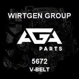 5672 Wirtgen Group V-BELT | AGA Parts
