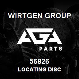 56826 Wirtgen Group LOCATING DISC | AGA Parts