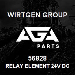 56828 Wirtgen Group RELAY ELEMENT 24V DC | AGA Parts