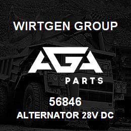 56846 Wirtgen Group ALTERNATOR 28V DC | AGA Parts