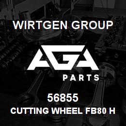56855 Wirtgen Group CUTTING WHEEL FB80 HT02 FT220 | AGA Parts
