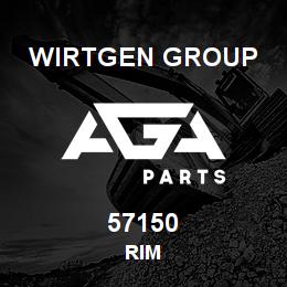 57150 Wirtgen Group RIM | AGA Parts