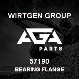 57190 Wirtgen Group BEARING FLANGE | AGA Parts