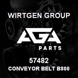 57482 Wirtgen Group CONVEYOR BELT B800 | AGA Parts