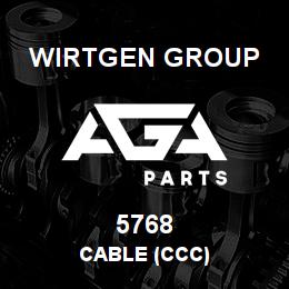 5768 Wirtgen Group CABLE (CCC) | AGA Parts