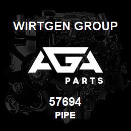 57694 Wirtgen Group PIPE | AGA Parts