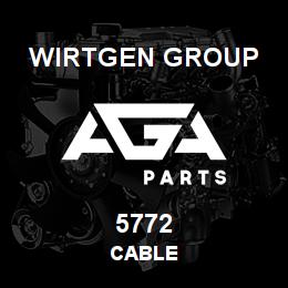 5772 Wirtgen Group CABLE | AGA Parts
