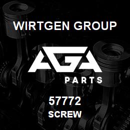 57772 Wirtgen Group SCREW | AGA Parts