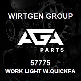 57775 Wirtgen Group WORK LIGHT W.QUICKFASTEN.24VDC | AGA Parts